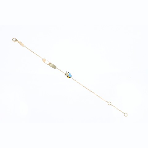 اسوارة أطفال ذهب  اصفر عيار 18